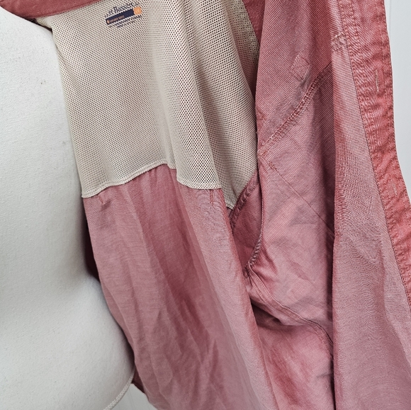 Men's Red Button-Up Shirt Gh Bass Co L - Picture 4 of 4